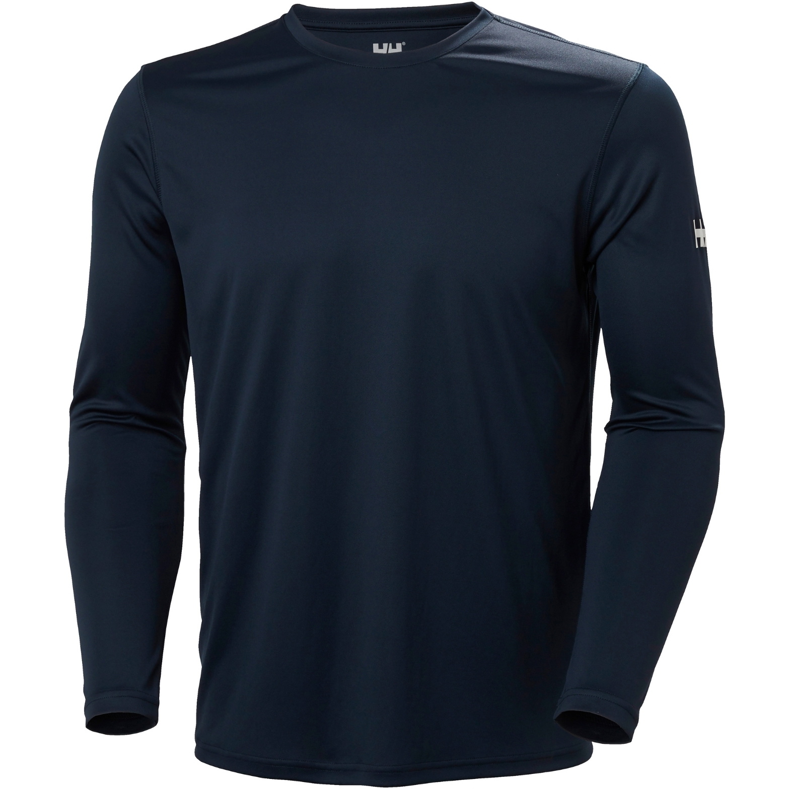 2026 Helly Hansen Männer Tech Crew Langärmeliges Top 2.0 49582 - Navy